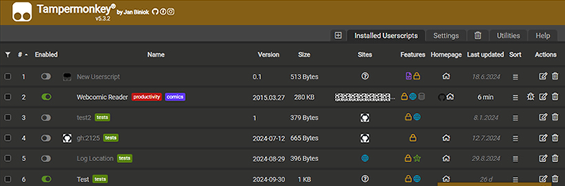 篡改猴(Tampermonkey)